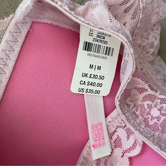 NWT Victoria’s Secret Pink high neck lace bralette - Picture 4 of 4